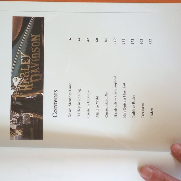 Vintage "Custom Harley" Complete Harley-Davidson Hardcover Motorcycle Handbook - Picture 4 of 9